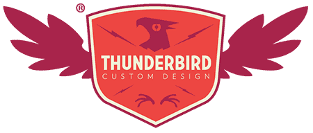 thunderbird custom design custom logo